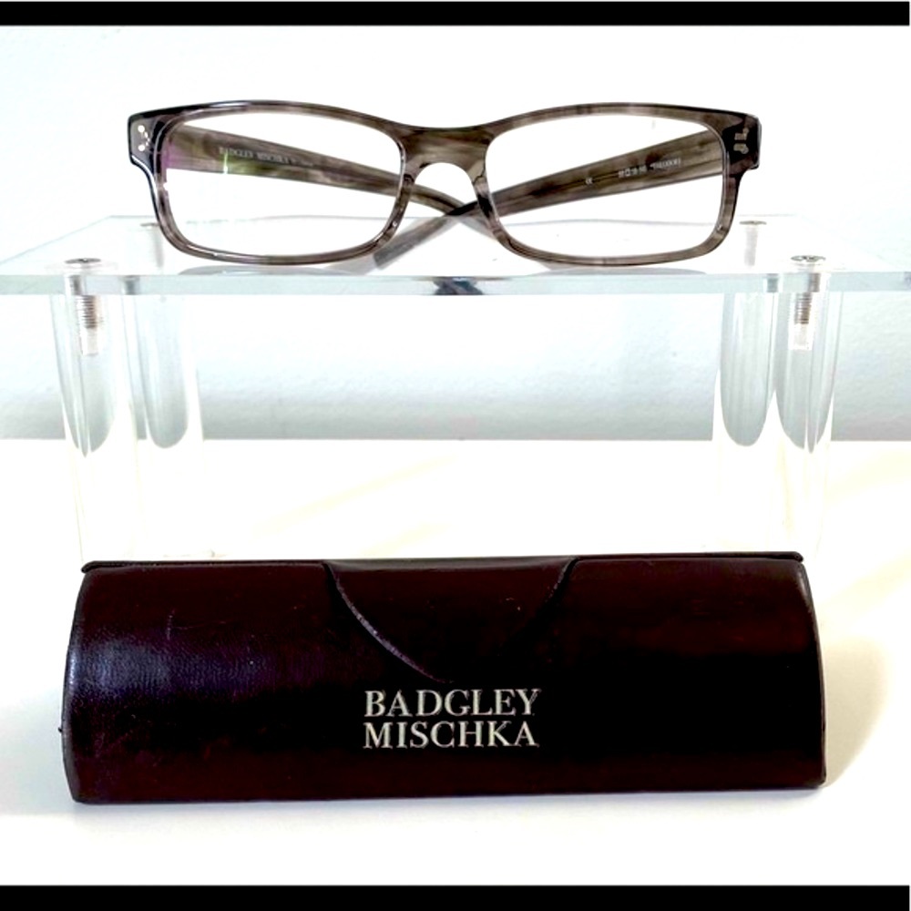 Badgley Mischka-Frames/Glasses-Gray/Smoke